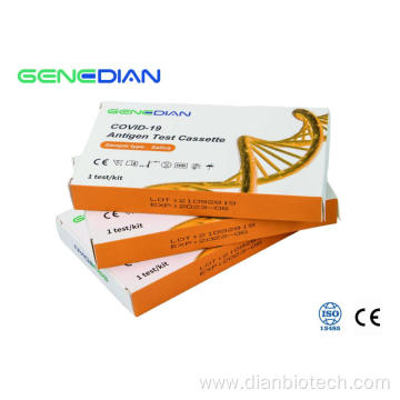 COVID-19 Antigen Colloidal Gold Rapid Test Saliva